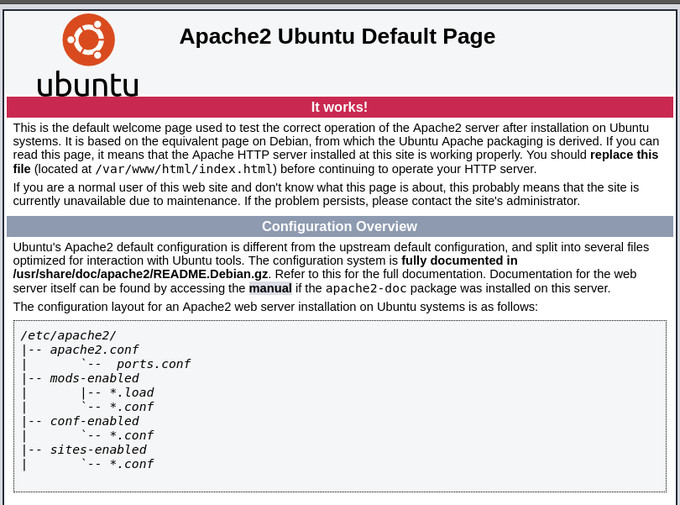 Apache2 servis testi