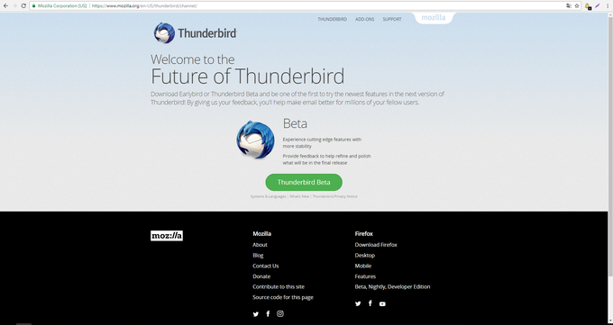 Thunderbird download