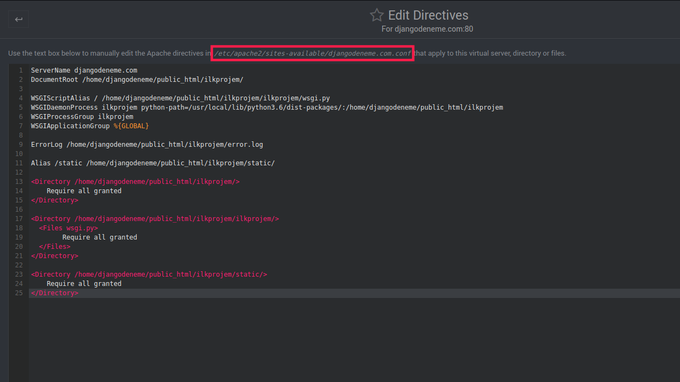 Apache Conf