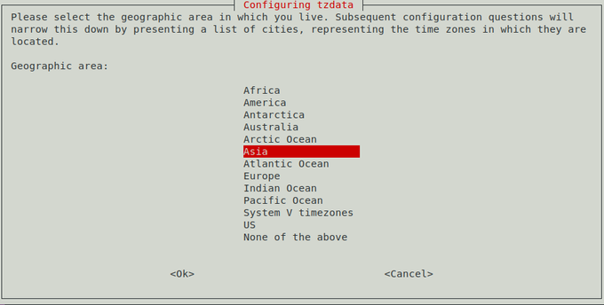 Ubuntu Tzdata Asia