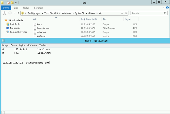 Windows Hosts
