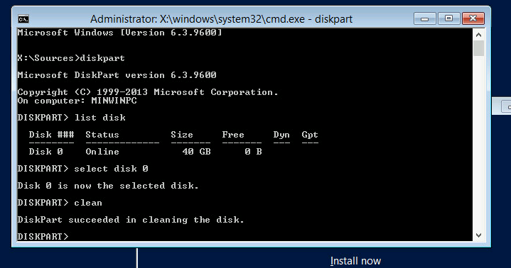 clean-disk-diskpart-windows-setup