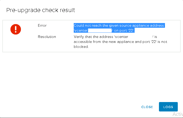 could-not-reach-the-given-source-appliance-address-on-port-22