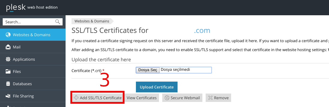 add-ssl-tls-certificate-on-plesk