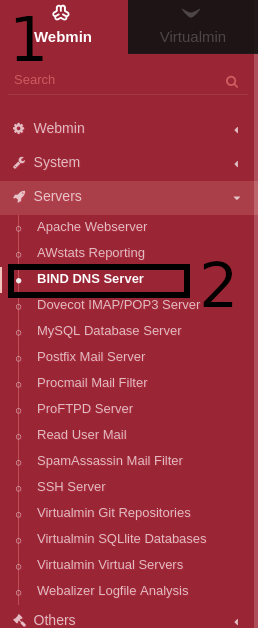 bind-dns-server-webmin