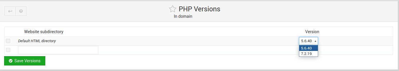 virtualmin-change-php-versions-of-domain