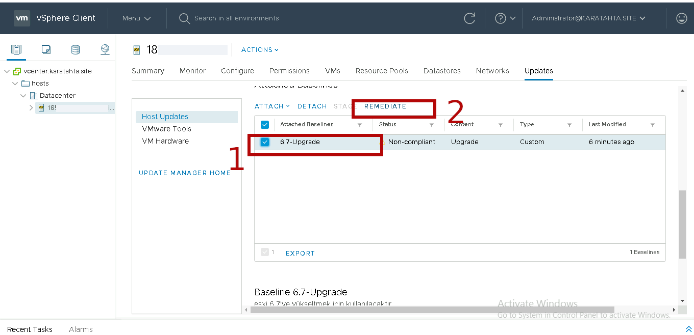 vcenter-6.7-upgrade-REMEDIATE