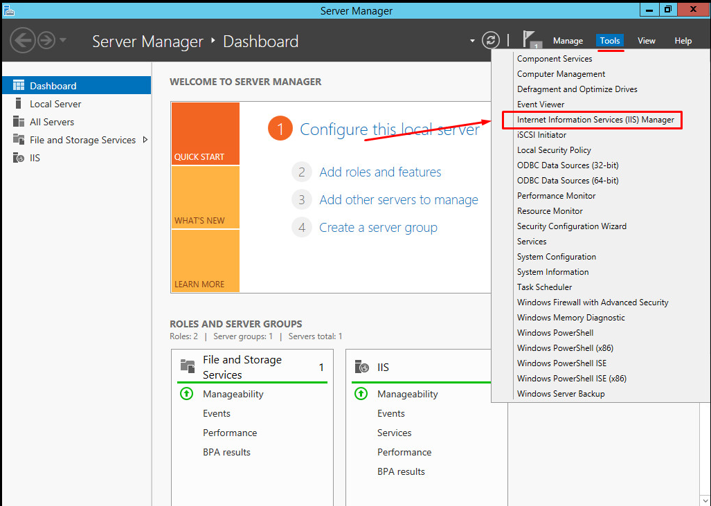 2-tools-internet-information-services-open-windows-server-2012